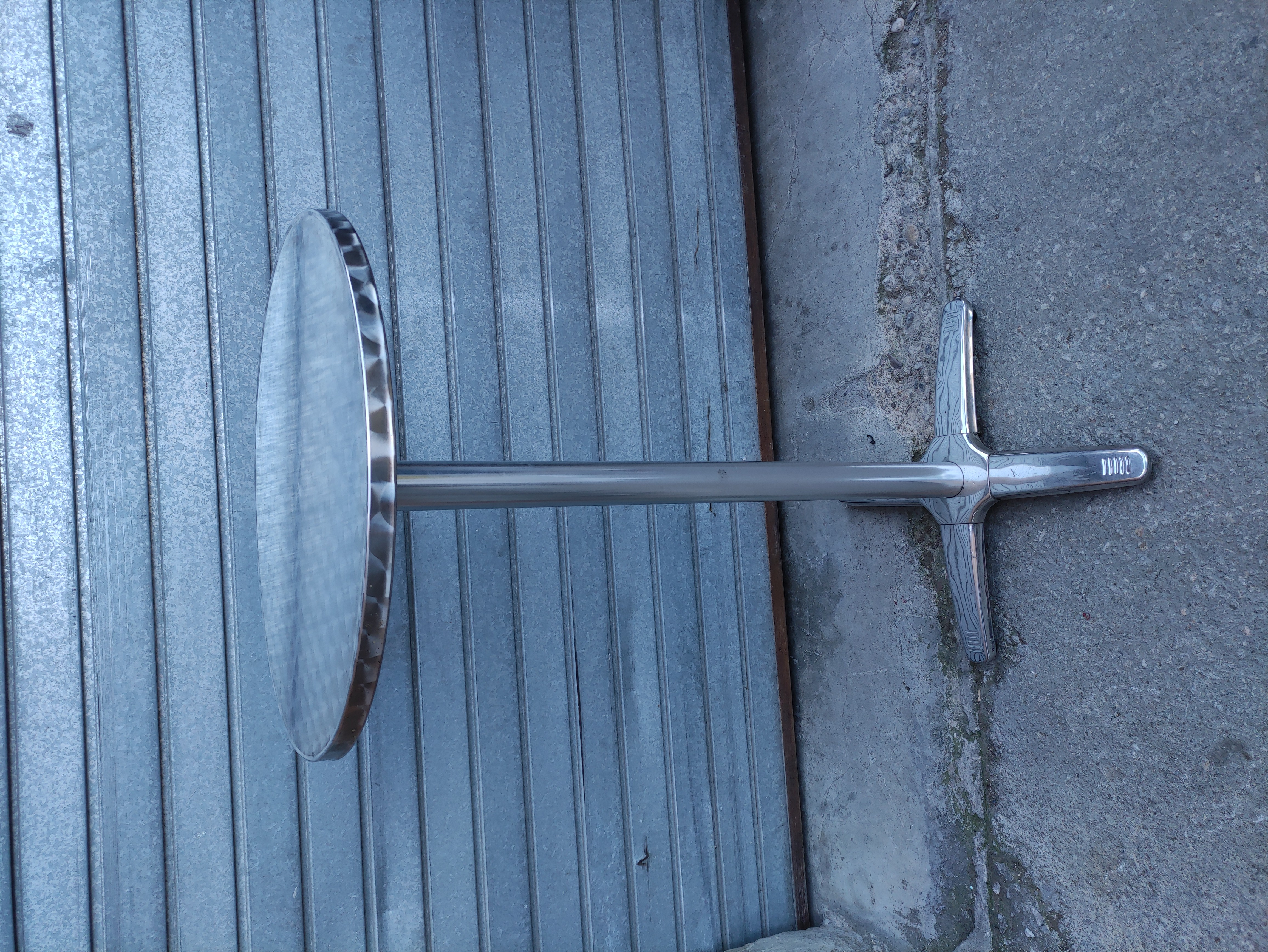 mesa alta hosteleria inox alt 114 o60 8u